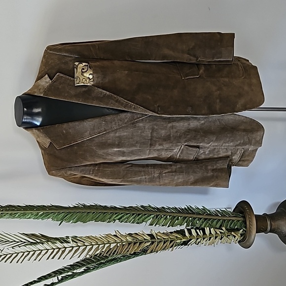 Vintage 911 Collection Olive Green Corduroy Blazer-please read full description - Picture 1 of 12